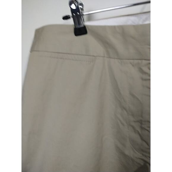 Liz Claiborne Woman 16 Audra Pants Tan Flat Front Khaki Straight Leg - Picture 5 of 12